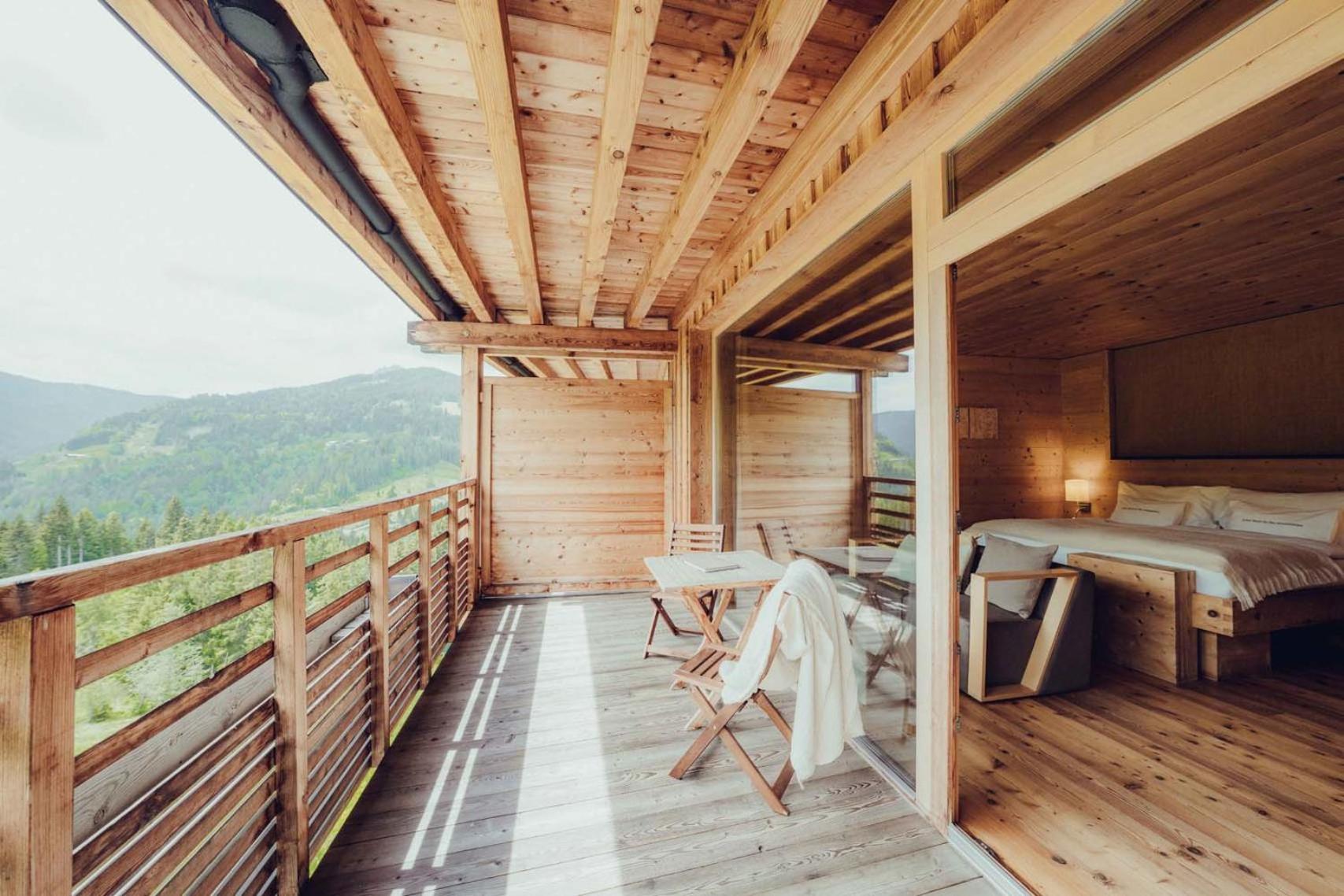 Holzhotel Forsthofalm Леоганг Экстерьер фото