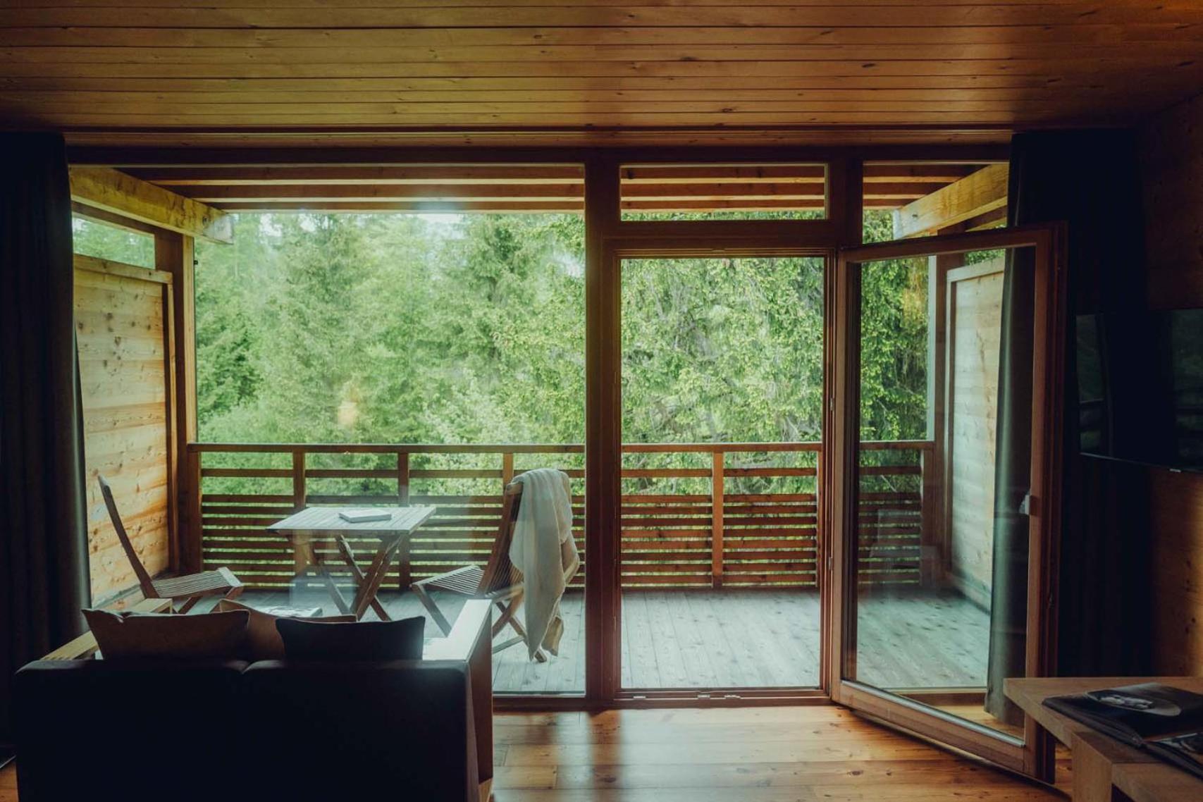 Holzhotel Forsthofalm Леоганг Экстерьер фото